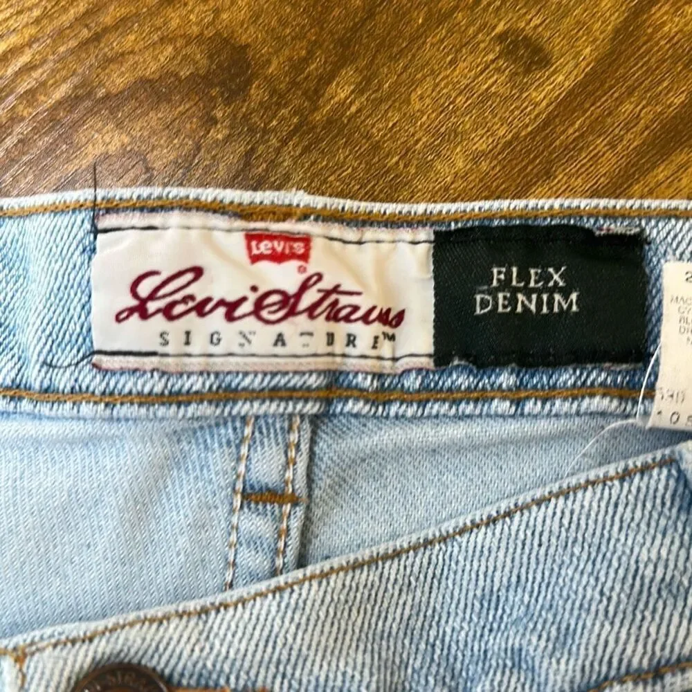 VTG Levis Jeans Mens 42x32 Blue 540 Flex Made In USA Brown Tab Western 90s Denim